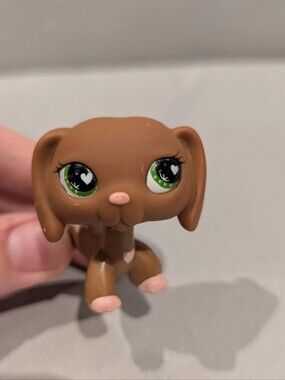 Rare Authentic Littlest Pet Shop Dachshund #556